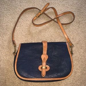 Black and brown Dooney & Bourke purse